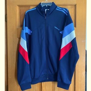 ADIDAS Men’s Track Jacket- medium